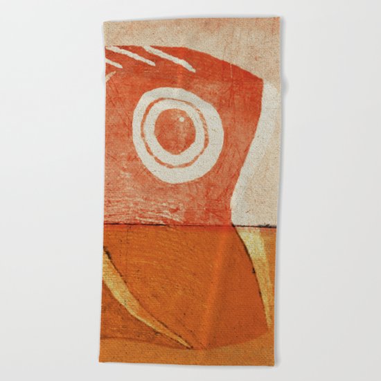 魚頭 Beach Towel