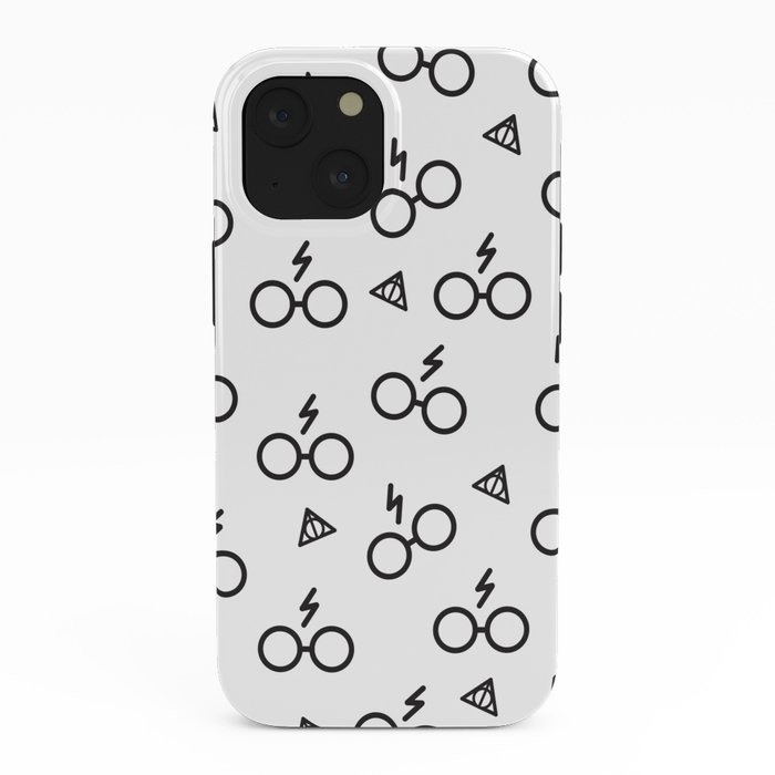 Harry Potter Glasses Pattern iPhone 13 Case