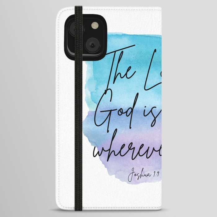He is with you iPhone Wallet Case