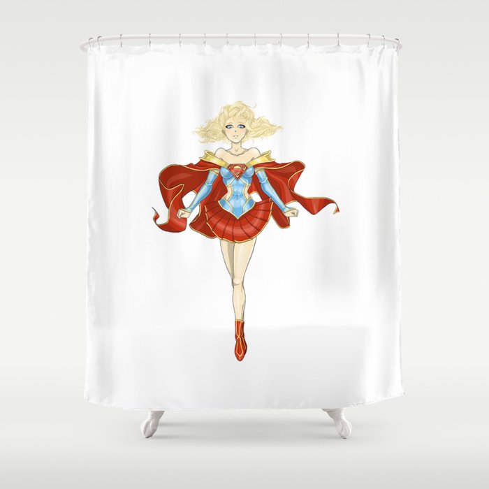 [Ame-Comi] Supergirl Shower Curtain
