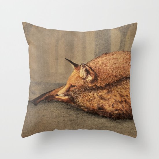 A Quiet Place Throw Pillow