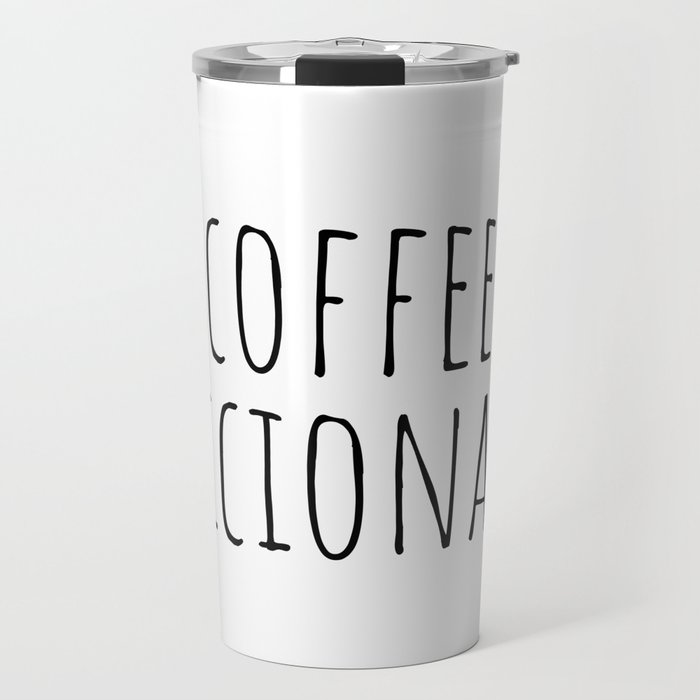 Coffee Aficionado Travel Mug