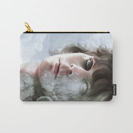 Resurrection Carry-All Pouch | Chill, Handsome, Beautifulface, Him, Layingdown, Ville, Peaceful, Resurrection, Heartagram, Painting 