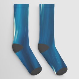 Underwater blue background Socks