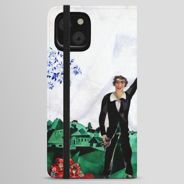 The Promenade (1917) by Marc Chagall ,La promenade iPhone Wallet Case