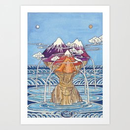 Ocean Offering  Art Print