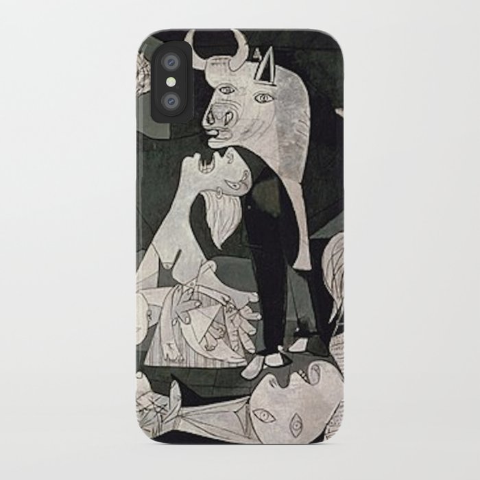 GUERNICA 1 PABLO PICASSO iPhone Case by THE ICONIC PAINTINGS