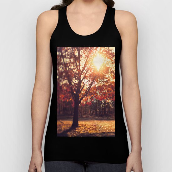 Autumn Sun Unisex Tank Top