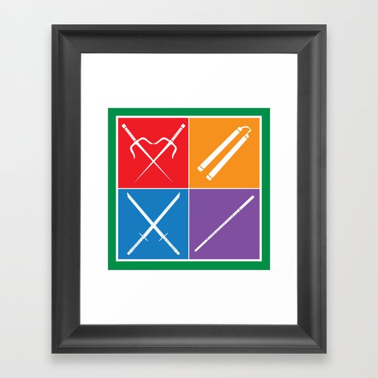 The Weapons Framed Art Print