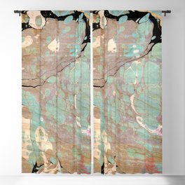 Abstract Painting ; Milky Way Blackout Curtain
