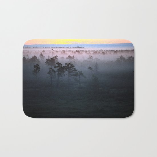 Foggy Earth Bath Mat