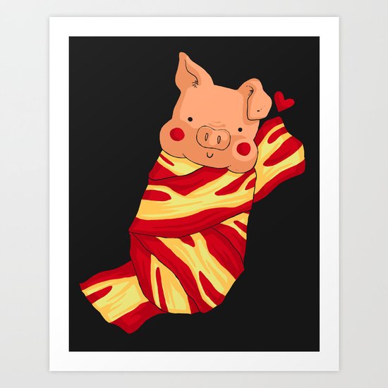 So Comfy Art Print