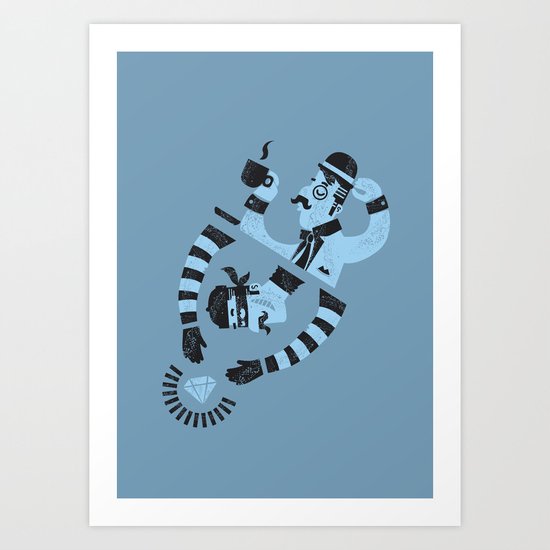 Doble vida / Double life Art Print