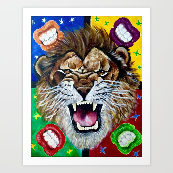 LION Art Print