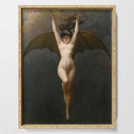 The Bat-Woman, by Albert Joseph Pénot Serving Tray