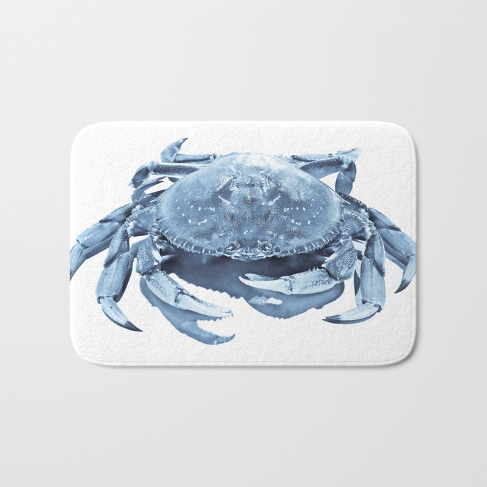 Dungeness Crab, Crab, Seafood, Blue Crab, Fishing Art, Ocean, Nautical, Boat, Commercial Fishing, Alaska, Washington, Oregon Bath Mat