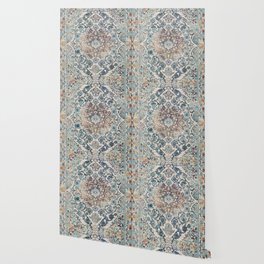 Colorfull retro oriental rug Wallpaper