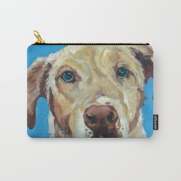 Golden Labrador Dog Portrait Carry-All Pouch