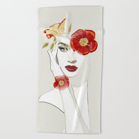 Natural beauty 3a Beach Towel