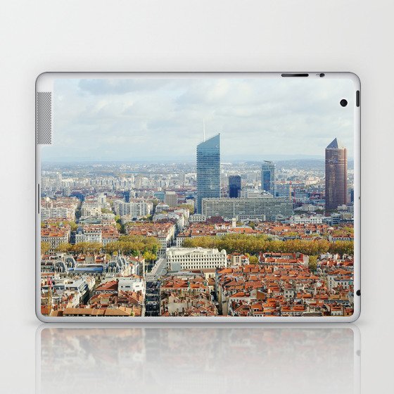 Lyon City | Panoramic View Laptop & iPad Skin
