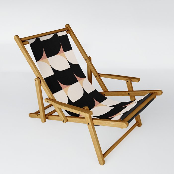 Abstract Patterned Shapes XLII Sling Chair