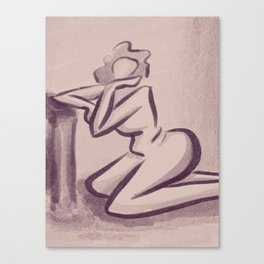 Figure Drawing  Canvas Print