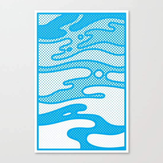 Pop Camo Canvas Print