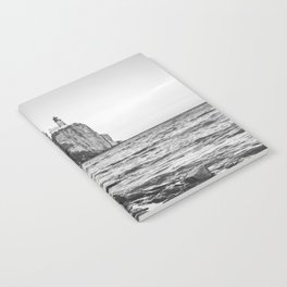 Split Rock Lighthouse | Black and White Photography | Lake Superior Minnesota Notebook
