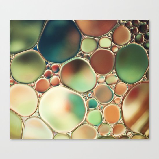 Pastel Abstraction Canvas Print