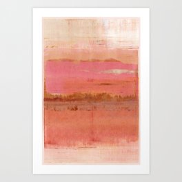 Desert Sunset III Art Print