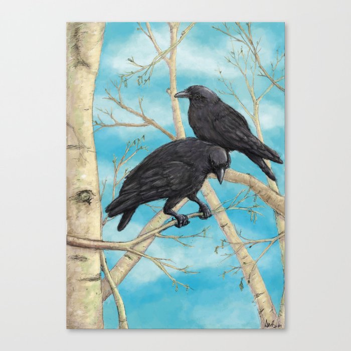 The Duo Canvas Print