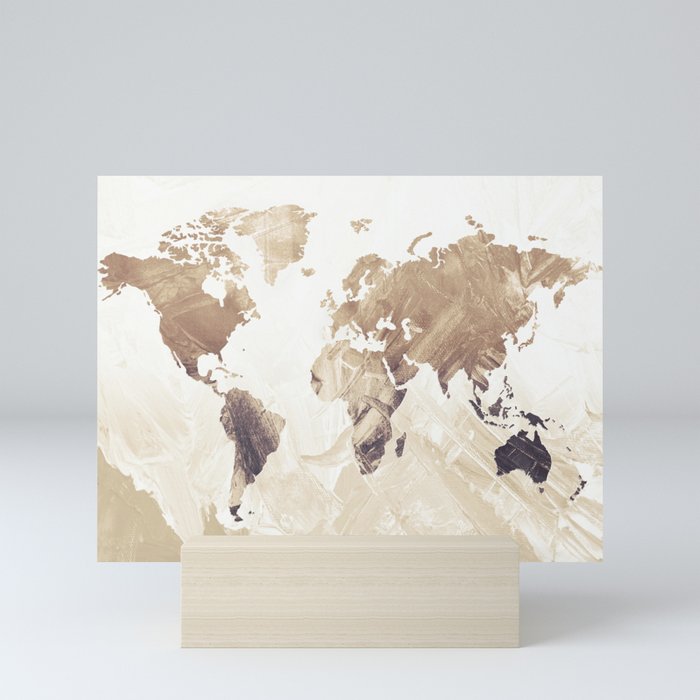 MAP-Worldwide IΙI Mini Art Print