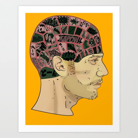 PHRENOLOGY Art Print