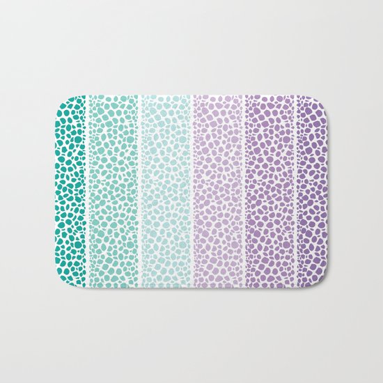 Riverside Colored Pebbles Bath Mat