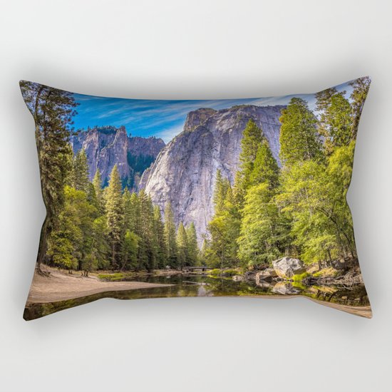 Mighty Mountains Rectangular Pillow