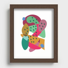 Organic Synthesis 2 Recessed Framed Print