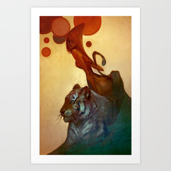 Tigress Art Print