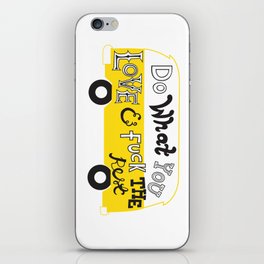 Do What You Love iPhone Skin