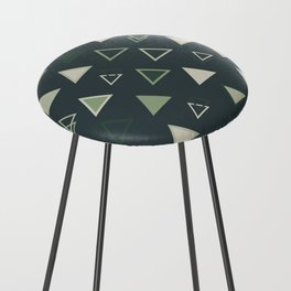 Lovely Triangles  Counter Stool