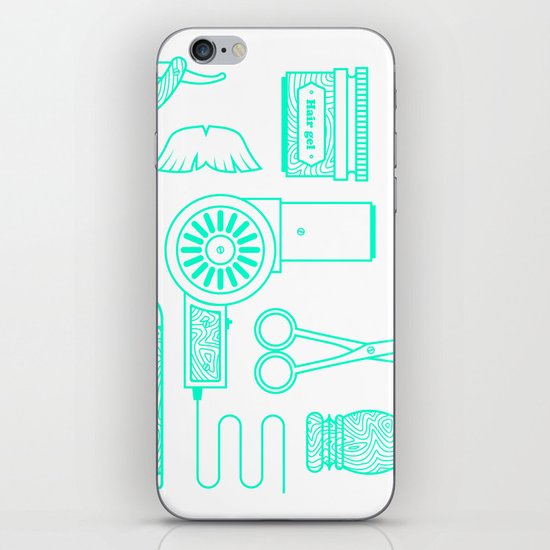 Hair iPhone & iPod Skin