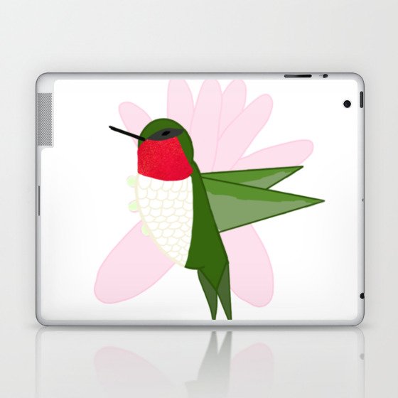 Hummingbird Shimmer Cheeks Laptop & iPad Skin