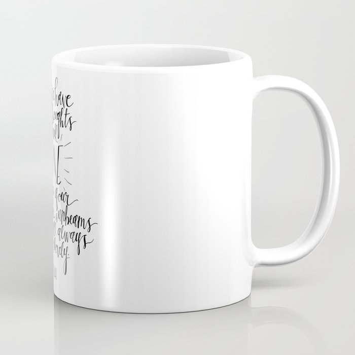 They Will Shine | Roald Dahl Print Coffee Mug