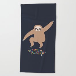 Sloth Gravity Beach Towel