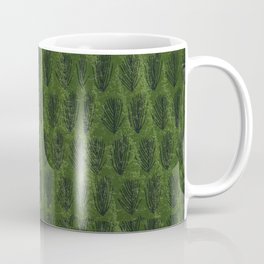 Pine Forest Coffee Mug | Watercolor, Graphicdesign, Green, Digital, Pinetree, Trees, Pattern, Ink, Forest, Evergreen 