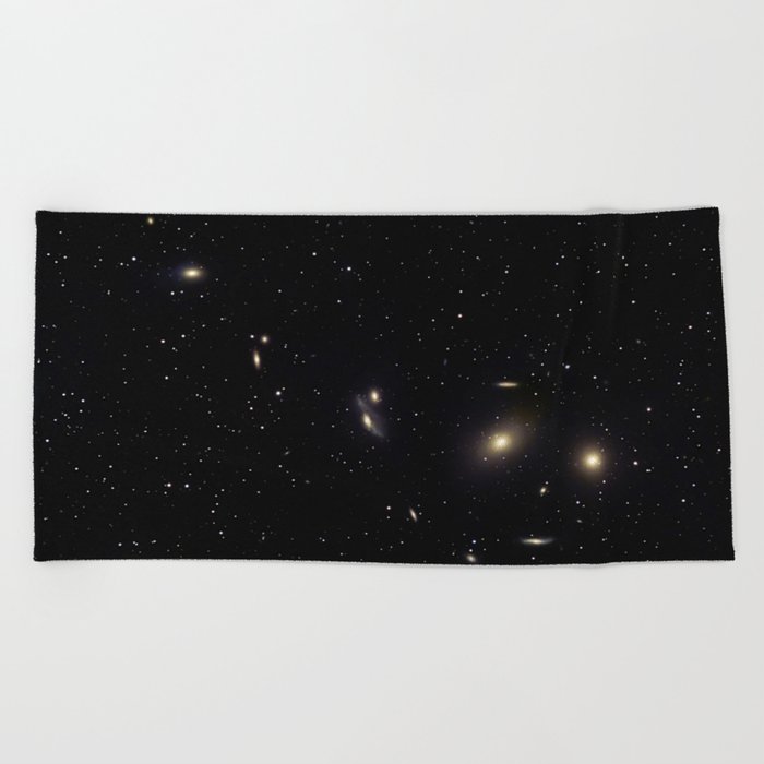 Galaxy Cluster Beach Towel