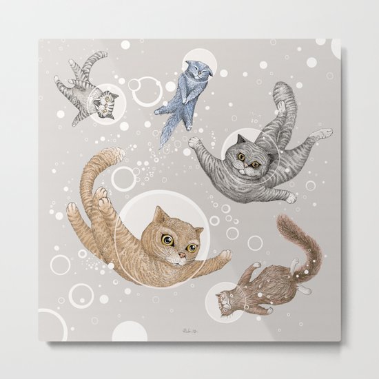 Cat Metal Print