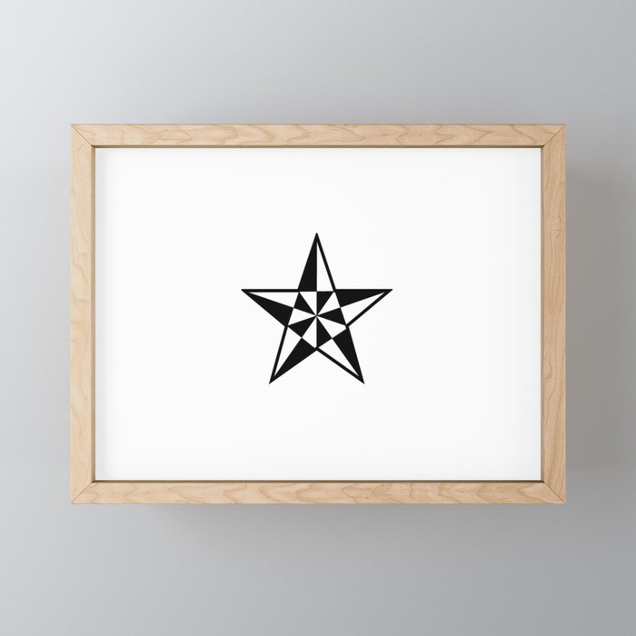 Stars 24 Framed Mini Art Print