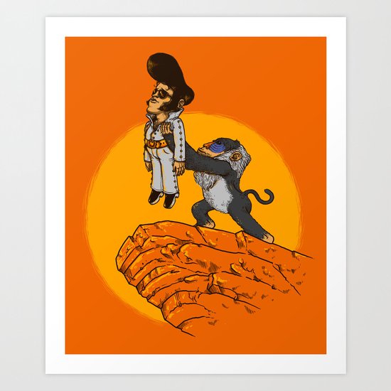 The King Art Print
