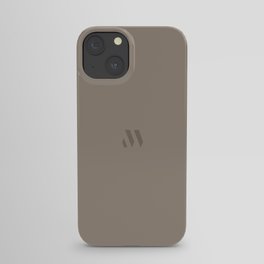 Clay Solid Color iPhone Case