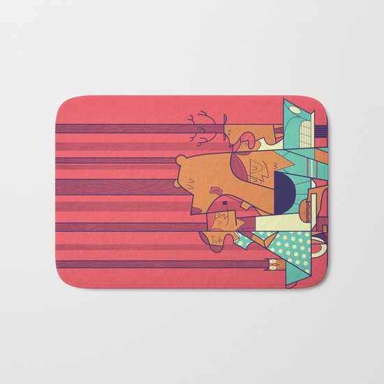 Barbecue Bath Mat